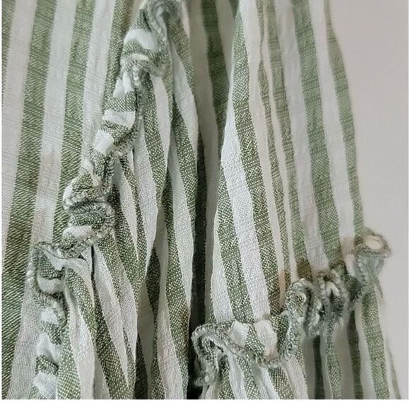 ANTHROPOLOGIE PILCRO | Green & White Sybil Top | Size: Small - Picture 5 of 7